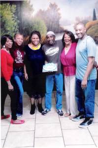 Zulu celebrated his birthday with his family in October
