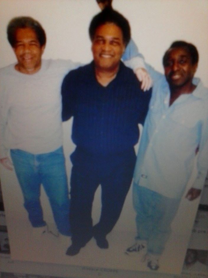 Albert Woodfox, Herbert Parnell visiting, and Zulu, 2009