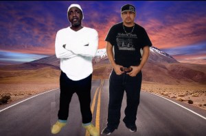 Zulu and Emundo on the road